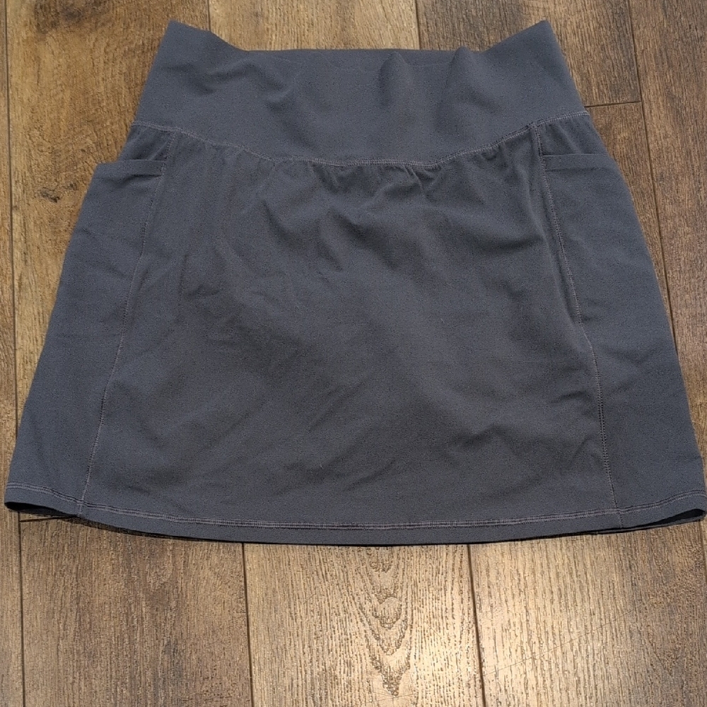 Athleta Charcoal Mini Skirt